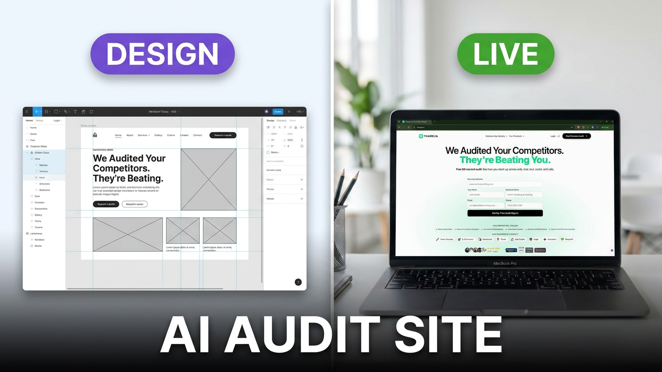 Thareja.AI case study video — Headless Next.js SaaS platform development by MarkupMarvel