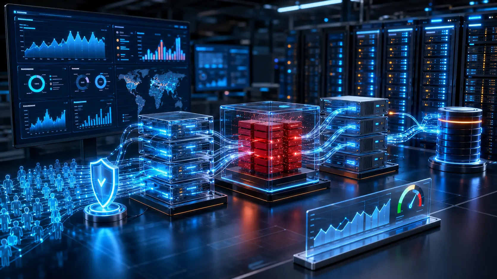 Nginx Redis caching optimization architecture improving website speed and scalability for high-traffic web applications