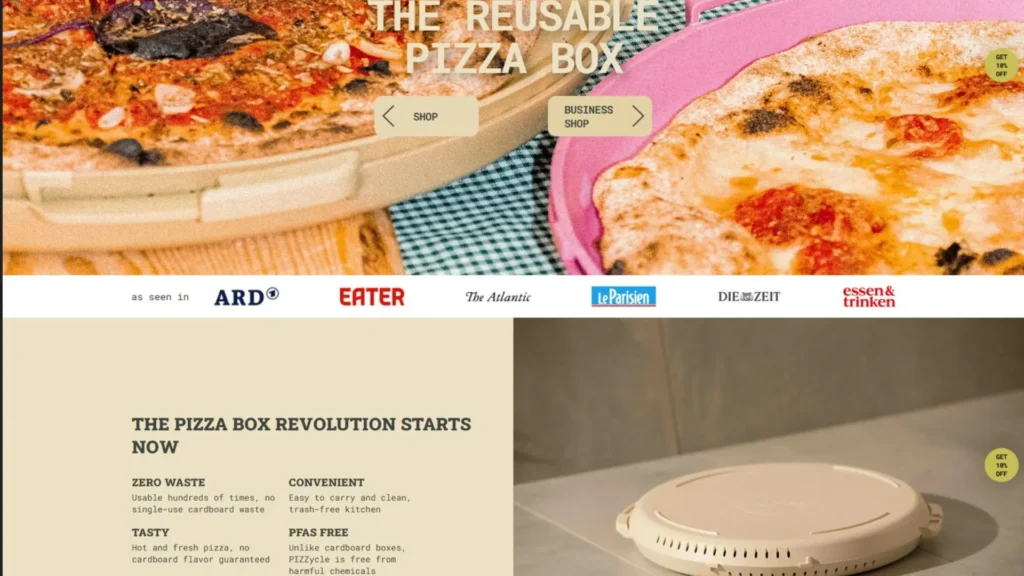 Pizzcyle — Reusable Pizza Box